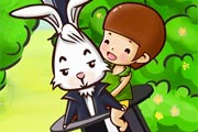 Cindy and Mr. Rabbit game