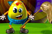 Easter Egg House Clean Up game