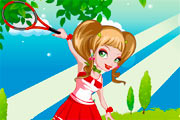 Funky Tennis Girl game