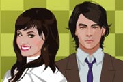 Joe Jonas and Demi Lovato