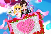 Romantic Wedding in the Sky