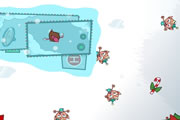 Showdown at Santa's game