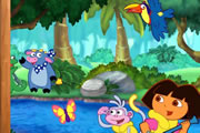 Sort My Tiles Dora game